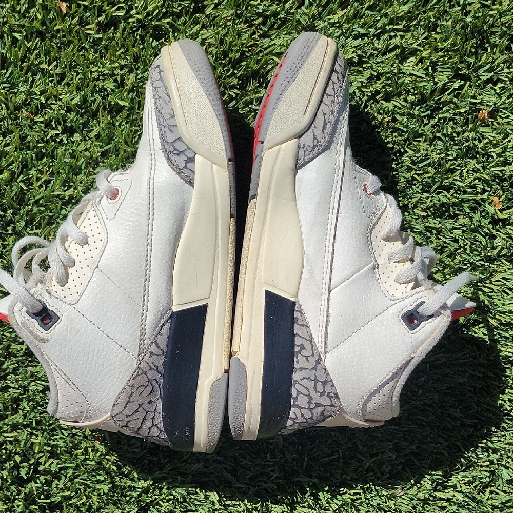 Jordan Kids Sneakers White and Gray